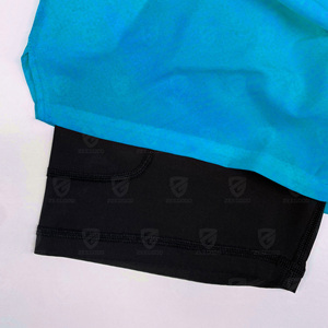 Pantalones Cortos Casuales para Hombre 2026, 100% Algodón, Transpirables, de Secado Rápido, para Entrenamiento, Running, Gimnasio, con Bolsillos, Diseño 2 en 1, Doble Capa - Product Image 4