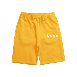Nouveau style de shorts pour hommes sur mesure, couleur unie, 100% coton molletonné, shorts personnalisables pour hommes en vente, shorts en molleton. - Product Image 5