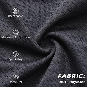 Pantalones Cortos Deportivos Personalizados para Hombre, Cintura Media, Secado Rápido, Transpirables, Casuales, 100% Poliéster - Product Image 4