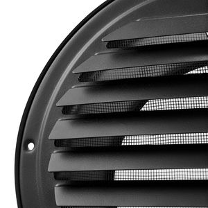 Rejilla de Ventilación Redonda de Acero Inoxidable de Primera Calidad de 6 Pulgadas para Pared, Cubierta de Ventilación para Aire Acondicionado con Pantalla de Protección Integrada - Product Image 6