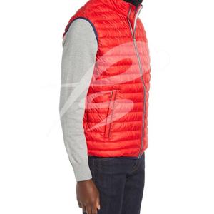 Chaleco Acolchado Ecológico para Hombre, Cálido, Impermeable, Cortavientos, con Cierre, Cuello Redondo, Talla Grande, Ligero - Product Image 4