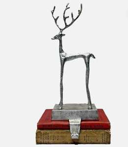 Escultura Decorativa de Reno de Aluminio de la Mejor Calidad, Estatua de Animal Resistente a la Oxidación para Decoración Navideña en Interiores y Exteriores - Product Image 2
