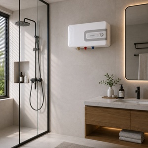 Vietnamese Factory Wholesales Price 30 Liter Tank Home Bathroom Slim Electric Storage Water <b>Heater</b> Rossi HQ Slim 30 - Product Image 5