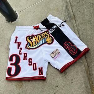 Vente en gros de shorts de course de gym respirants à taille élastique et à séchage rapide pour hommes, style décontracté, patchs solides en maille ample. - Product Image 6