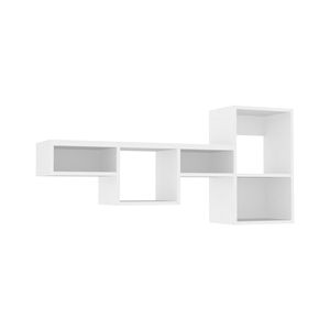 Wallshe 47 \ "ampio scaffale cubo modulare 7 livelli mensola a muro bianco per soggiorno camera da letto casa ufficio - Product Image 2