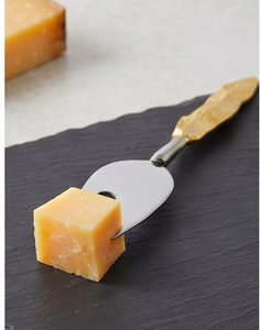 Ensemble de 3 trancheurs à fromage de qualité supérieure en acier inoxydable avec poignée à motif feuille, parfait pour l'hôtellerie et la table, meilleur accessoire. - Product Image 6