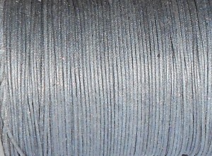 Gran oferta de Cordones redondos de algodón de 5mm y 2mm con acabado metálico para joyería artesanal DIY y otros accesorios, hallazgos a precio al por mayor - Product Image 3