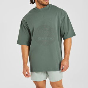 T-shirts en coton pour hommes, confortables, respirants, à manches courtes, vêtements décontractés, fabricant en gros, fournisseur d'usine - Product Image 1
