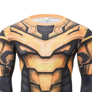2026 Wholesale Men's Sublimated Rash Guard Full Sleeve Quick Dry Lightweight Spandex/Nylon 240g Comfortable Fit Custom Logo - Product Image 5