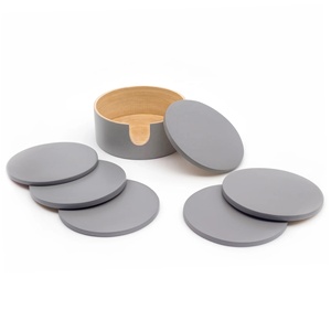 Posavasos de bambú de madera de ratán de estilo clásico ecológico hecho a mano, portavasos antideslizantes, soporte de taza de porcelana, bebidas de té - Product Image 6