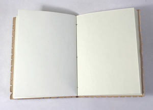 Cuaderno de Papel de Algodón Reciclado Hecho a Mano Personalizado, Cuaderno de Viaje de Cuero Estilo Gitano TC, Libre de Ácido, con Cubierta de Madera - Product Image 3