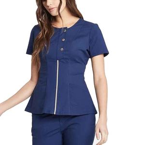 Uniforme Médico Cómodo para Todo el Día, Tela de Secado Rápido, Traje Quirúrgico con Elasticidad Deportiva para Entornos de Laboratorio y Hospital - Product Image 1