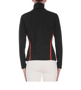 Chemise d'équitation unisexe avec logo personnalisé, 220g, polaire, séchage rapide, extensible, coupe ajustée, pour compétition équestre, sports de plein air - Product Image 4