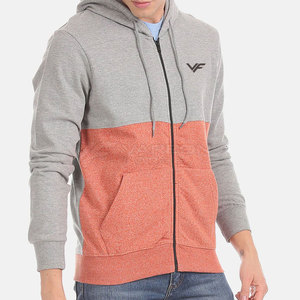 Sweat à capuche moderne pour homme, style décontracté et élégant, avec poches avant et fermeture éclair intégrale. - Product Image 2