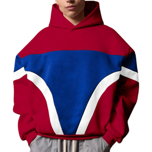 Sweat à capuche en polaire polyester respirant, coupe classique, multicolore, écologique, design tendance, personnalisé, pour homme - Product Image 5