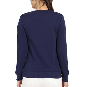 Sweat-shirts pour femmes sur mesure OEM, sweat-shirts respirants de haute qualité, sweat-shirt à col rond pour femmes - Product Image 3