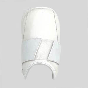 WARPRO INDUSTRY Protège-coudes en polyester respirant universel unisexe, protection antichoc, fermeture éclair, toutes saisons, blanc - Product Image 3