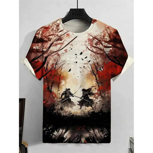 Camiseta de alta visibilidad 100% algodón para hombre, corte holgado, diseño único de fábrica, logotipo frontal, camiseta moderna y suave para hombre - Product Image 6