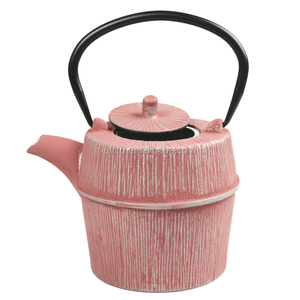 Kyusu 29 Oz Cast Iron Tea <b>Pot</b> <b>Set</b> in Pink Color - Product Image 4
