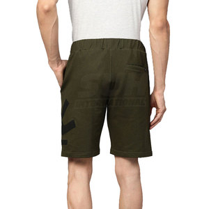 กางเกงขาสั้นผู้ชายทรงหลวมขายส่งยอดนิยม บริการ OEM ขนาดใหญ่พิเศษ ผ้าฝ้าย 100% แห้งเร็ว รับสกรีนโลโก้ สำหรับใส่ลำลอง - Product Image 3