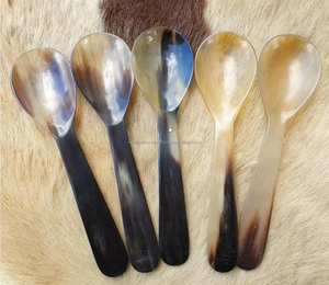 100% ช้อนเขาควายพร้อมช้อนสีธรรมชาติ - Product Image 3