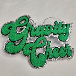 Parches Bordados Personalizados al por Mayor, Parches de Chenilla con Letras Bordadas en 3D para Prendas - Product Image 6