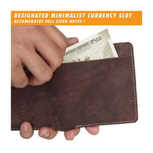 Nouveauté 2026 : Portefeuilles Homme Vintage en Cuir Véritable Marron, Portefeuilles Pliables Haut de Gamme avec Multiples Emplacements pour Cartes, Accessoires de Voyage - Product Image 2