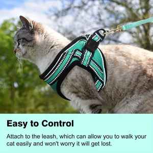 Harnais pour chat de haute qualité personnalisé OEM, style tactique, imperméable et harnais pour chien - Product Image 5