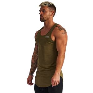 Made Best Quality Men Quick Dry Tank Top Gym Wear Cotton Tank Top for Men Custom Logo Gym Fitness <b>Vest</b> Top - Product Image 1