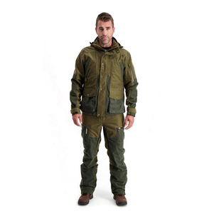 Ensemble veste et pantalon de travail d'hiver pour homme, haute visibilité, certifié CE, imperméable, respirant, coupe-vent, en nylon, pour usage extérieur - Product Image 4