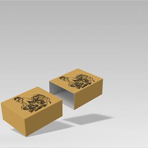 Boîte cadeau en carton rigide écologique de luxe imprimée sur mesure, emballage de mode pour vêtements, chaussures, accessoires - Product Image 1