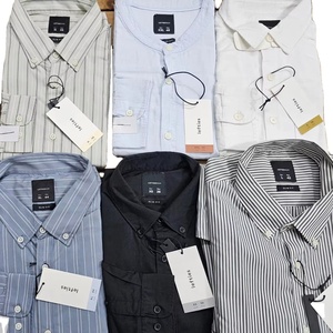 Chemise à manches longues pour homme 100% coton, décontractée, formelle, motif uni, respirante, anti-boulochage, écologique, durable, parfaite pour l'été - Product Image 5