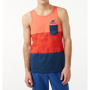 Casual Athletic <b>Men</b> Gym <b>Singlet</b> Polyester/Cotton Quick Dry Breathable Soft Sleeveless Workout Top <b>for</b> Gym Exercise Running - Product Image 2