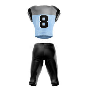 Ensemble d'uniformes de football américain longue durée avec tissu doux et lisse, idéal pour l'entraînement et les matchs - Product Image 2