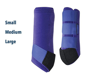 Botas de malla transpirable para caballo con refuerzo, ligeras y de soporte, ideales para competición y entrenamiento en arena, con OEM - Product Image 2