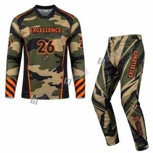 Conjunto de Pantalones y Jersey de Motocross de Camuflaje para Hombre de Alta Calidad, Manga Larga, Secado Rápido, para Todas las Temporadas, Ropa de Carreras de Motocicleta - Product Image 2