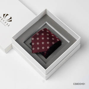 Corbata de seda de morera exclusiva para hombre – Diseño premium tejido a mano |   Colección Tinh Vu |   Hecho en Vietnam - Product Image 4