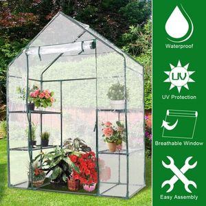 Serra Portatile da Esterno a 4 Ripiani per il Tuo Giardino - Product Image 5