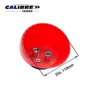 Bandeja Magnética Redonda Mini de Alta Resistencia, Fabricada en Taiwán, Calibre 110 mm, ABS Rojo, 1000-1200 Gauss - Product Image 2