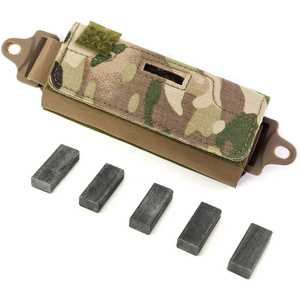 Sac de contrepoids pour casque tactique, pochette de contrepoids arrière, sangle d'épaule en nylon/polyester - Product Image 5