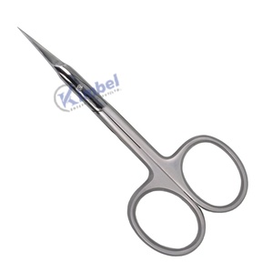 Tijeras para Cutículas Curvas de Calidad Premium con Cuchillas Súper Afiladas, Tijeras para el Cuidado de las Uñas con Afilado Ruso - Product Image 1