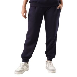 Conjunto Deportivo de 2 Piezas para Mujer, Sudadera con Capucha de Forro Polar y Pantalones Deportivos, Color Sólido, Corte Holgado Informal, para Todas las Temporadas - Product Image 3