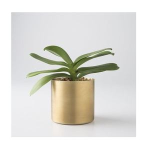 Support de fleurs en métal pour jardin, pot rond en acier inoxydable pour plantes d'intérieur, boîte de décoration en gros - Product Image 5