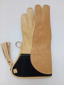 Gants de fauconnerie OEM ODM en cuir durable de qualité supérieure, confortables, protection des mains, fabricant d'usine, produits de chasse - Product Image 2