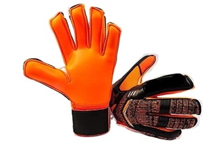 Professional Latex Outdoor Goalkeeper Gloves with Full <b>Finger</b> Protection Waterproof Adjustable Wrist <b>Strap</b> for Football Training - Product Image 5
