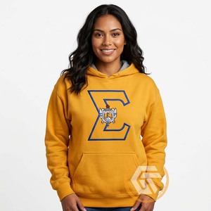 Sweat à capuche personnalisé Sigma Gamma Rho en molleton de coton écologique brodé, idéal pour l'hiver, vêtement grec de haute qualité pour sororité - Product Image 3