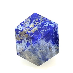 Cubo de whisky tallado en piedra de lapislázuli de alta calidad, piedra natural de icosaedro, cristal curativo de reiki, piedra preciosa. - Product Image 1