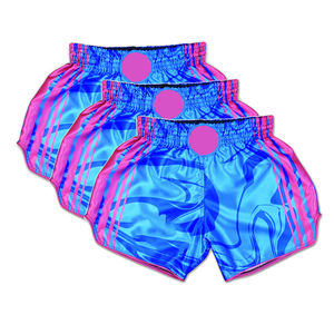 Shorts de boxe pour hommes de qualité supérieure, entraînement, fitness, combat, MMA, Muay Thai, kick-boxing, avec design imprimé personnalisé, shorts de Muay Thai - Product Image 3