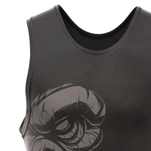 Maillot de lutte personnalisé sublimé sans manches, une pièce, pour hommes, femmes et adultes, 140g, 100% polyester, athlétique - Product Image 5