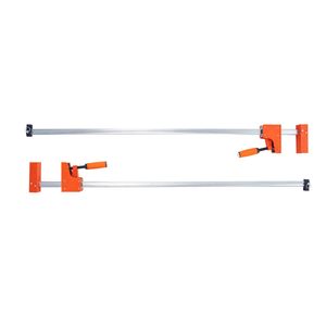 Lot de 2 serres-joints parallèles pour le travail du bois de 50 pouces, serre-joint en plastique haute résistance, capacité de charge de 1100 lb, barres de pression pour une utilisation polyvalente - Product Image 6
